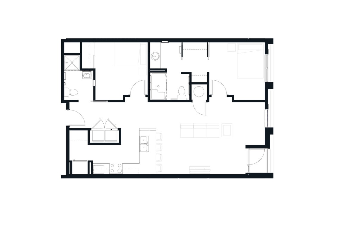 Floor Plan - The Tate