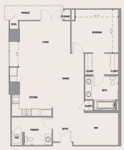 1BR/1.5BA - C3.3