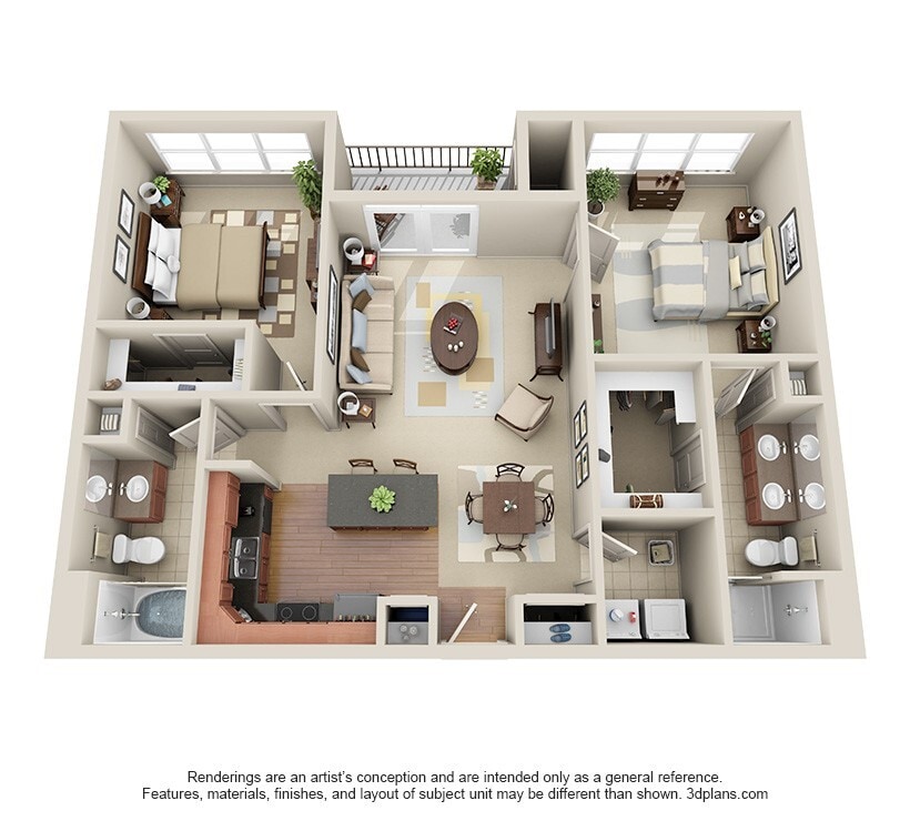 Floor Plan - Fountainview (B1)