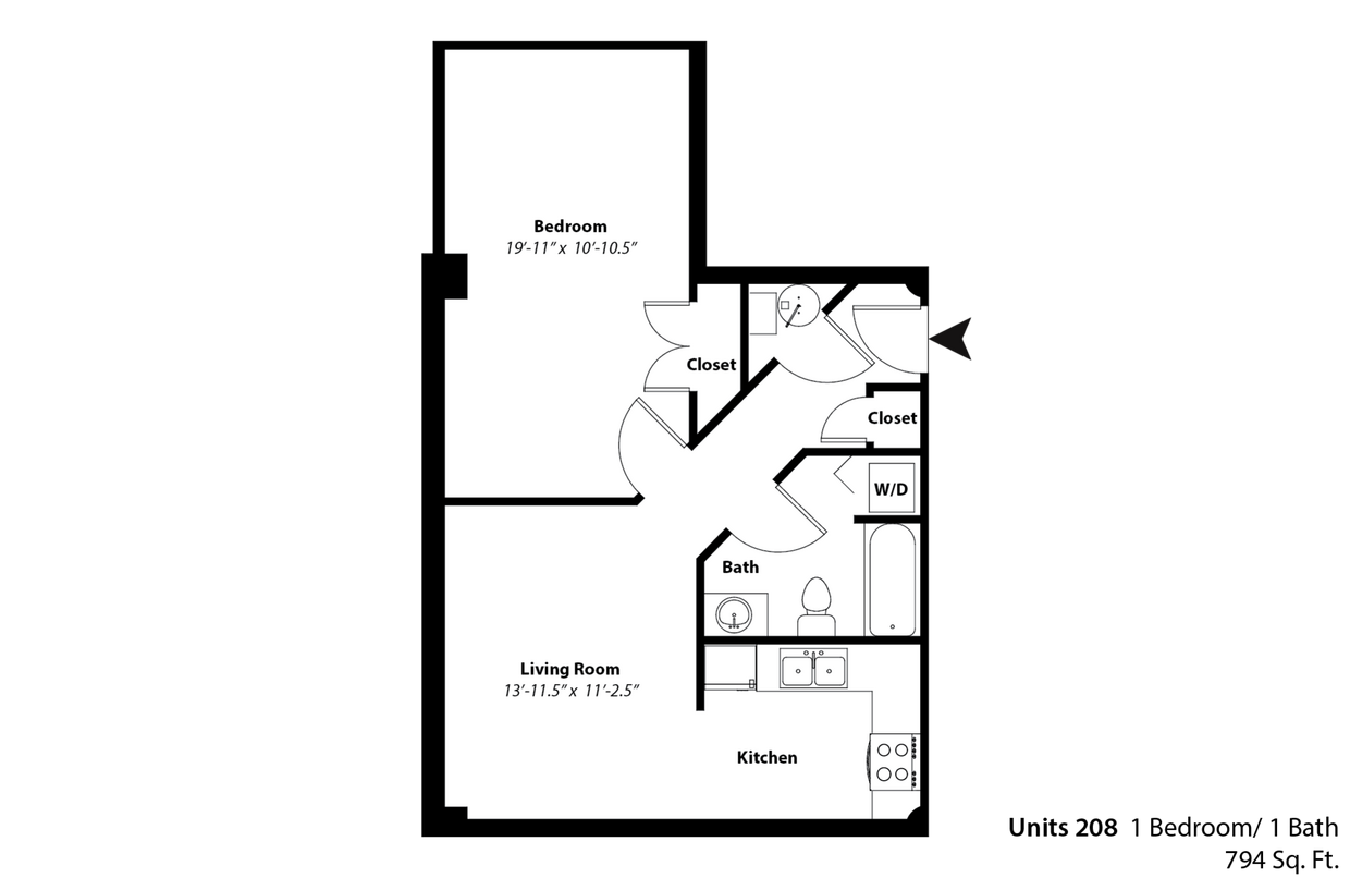 Floor Plan - The Jefferson
