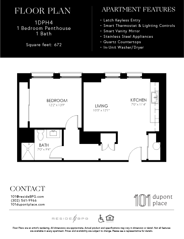 Floor Plan - 1DPH4