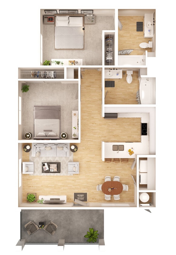 Floor Plan - B2A