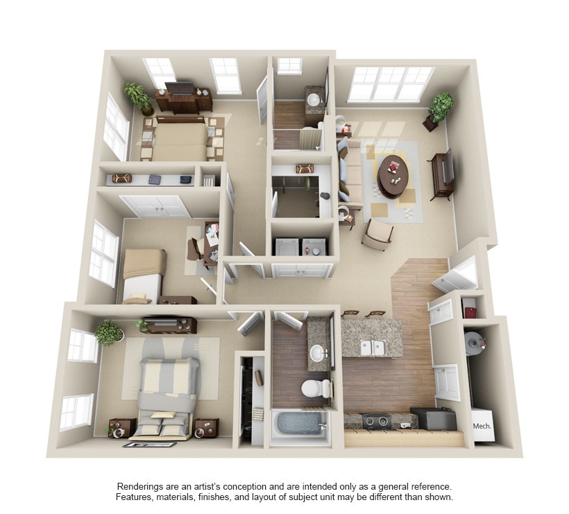 Floor Plan - C1 Chesapeake