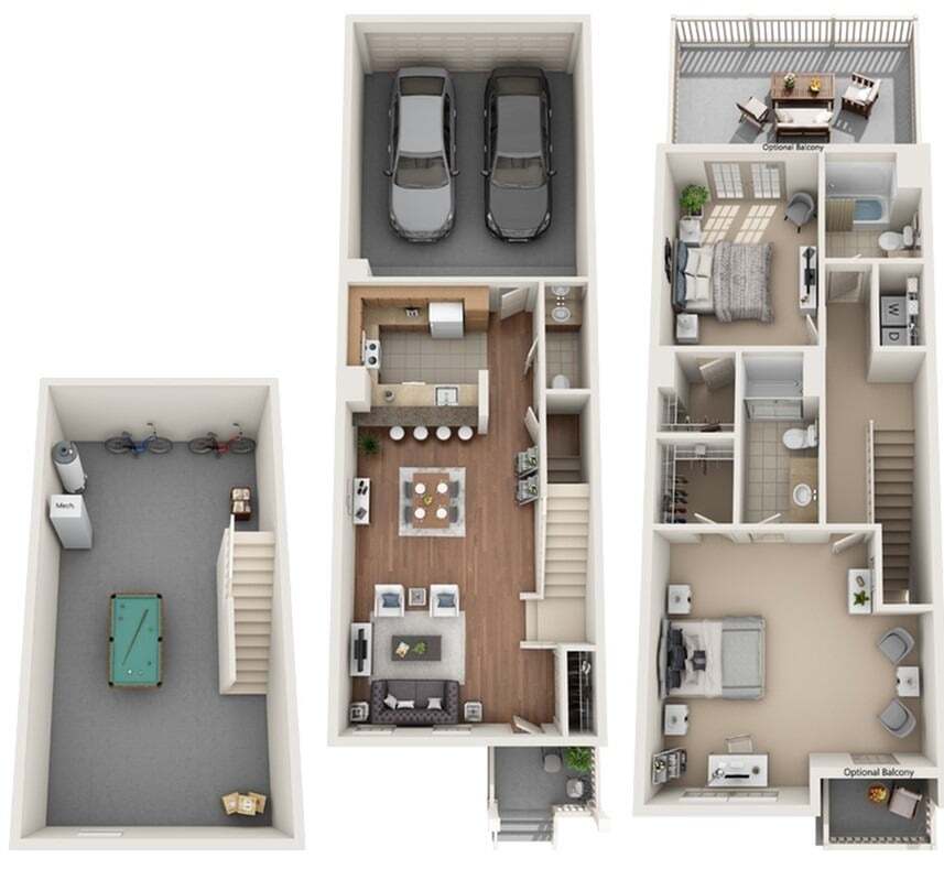 2 Bedroom Whitney - Whitney Premium 2B