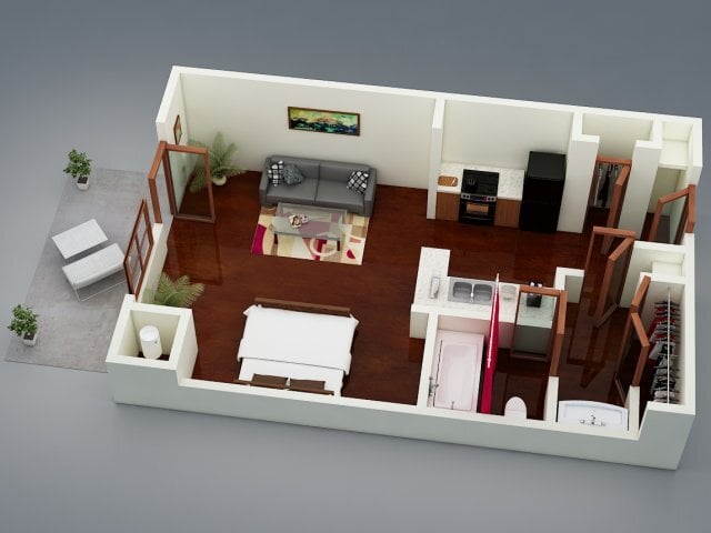Floor Plan - Studio 3