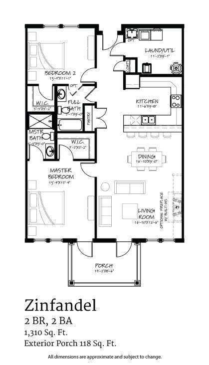 Floor Plan - Zinfandel-Condo2