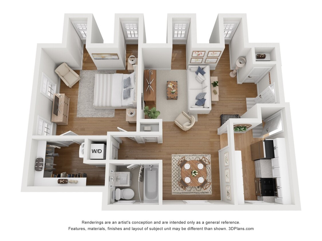Floor Plan - Renovated Cary