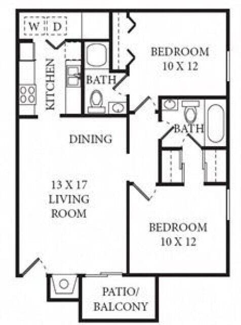 Floor Plan - B1 TA Reno