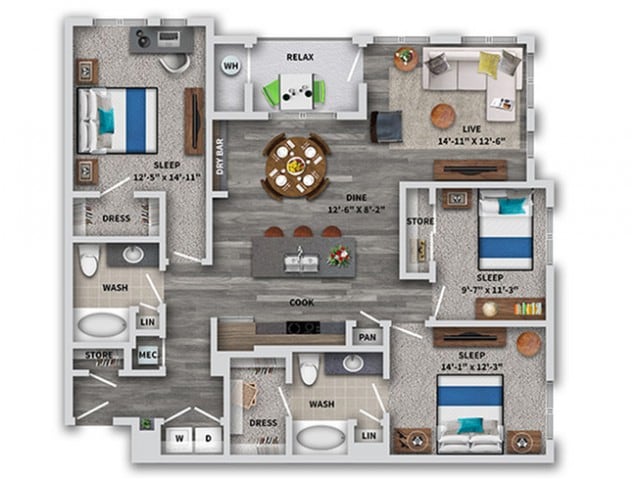 Floor Plan - D5