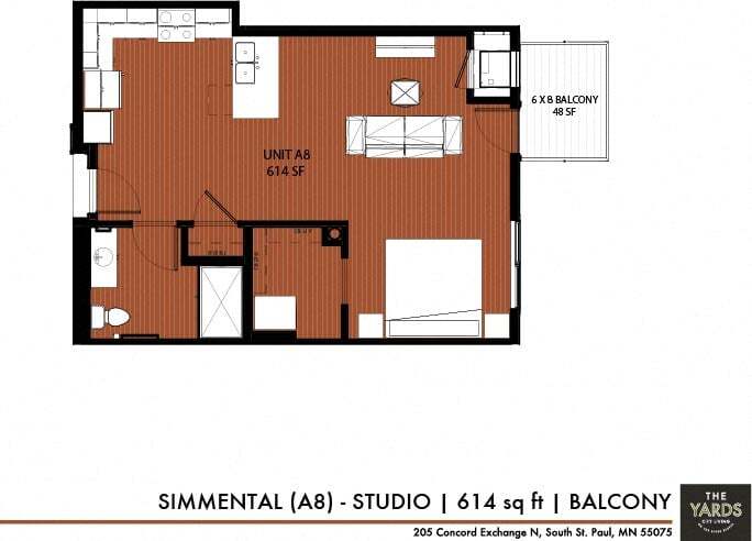 Floor Plan - Simmental (A8)