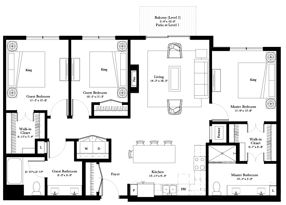 Floor Plan - Signature Violet (C1s)