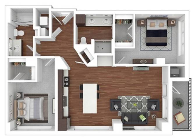 Floor Plan - Bartlett