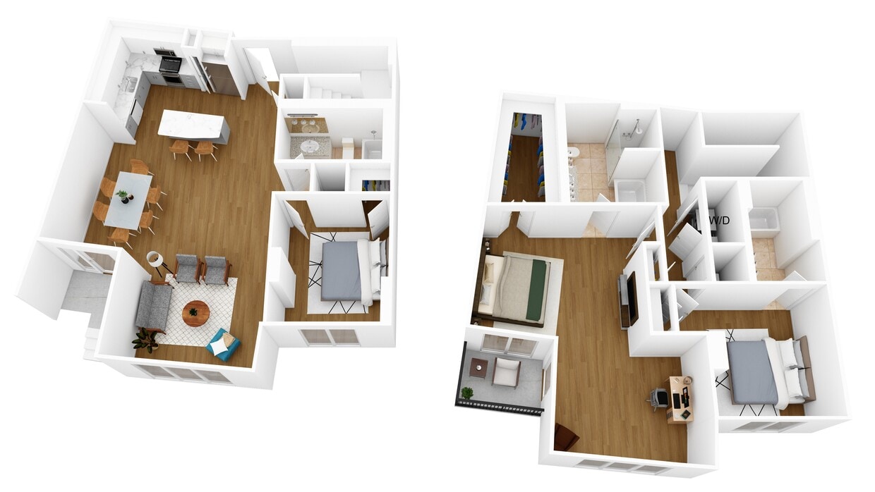 Floor Plan - C3J - Duplex