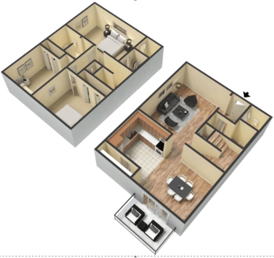 Floor Plan - C1 - TH
