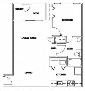 Floor Plan - The Brightleaf GW 700