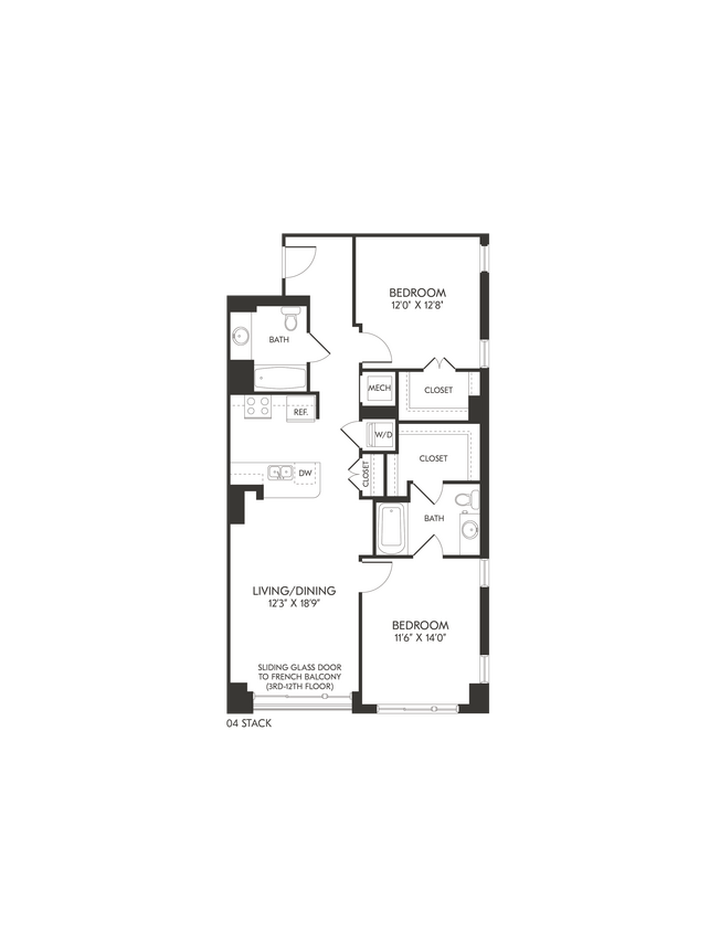 Floor Plan - 100-B1