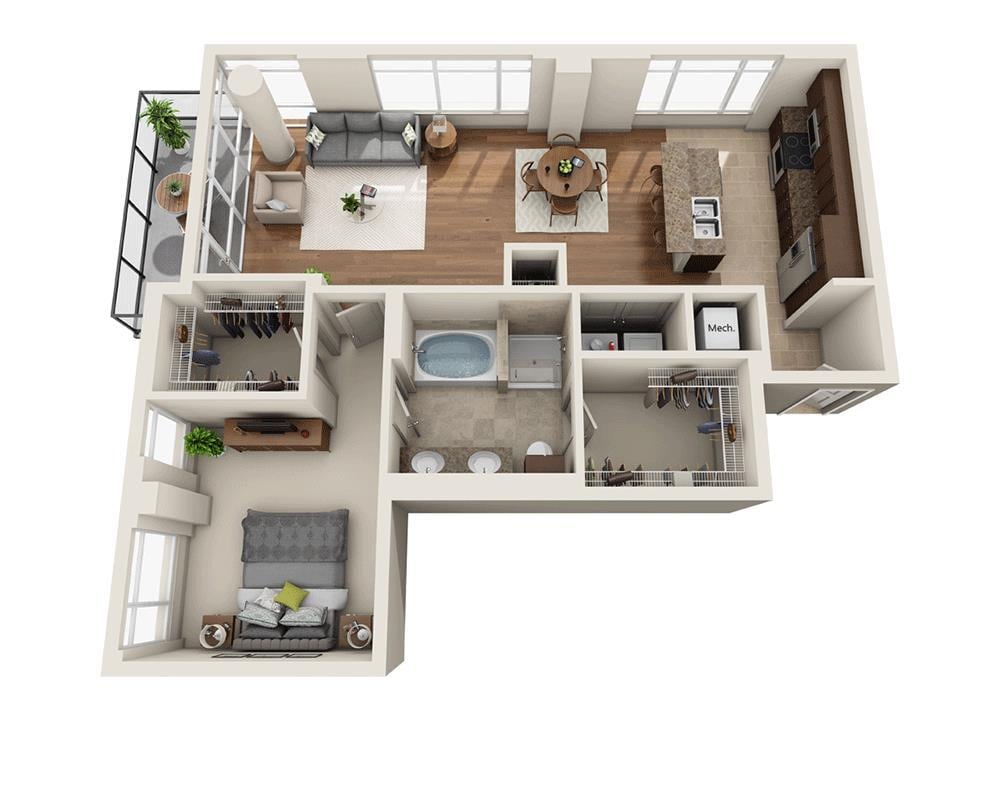 Floor Plan - Plan H (A1H)