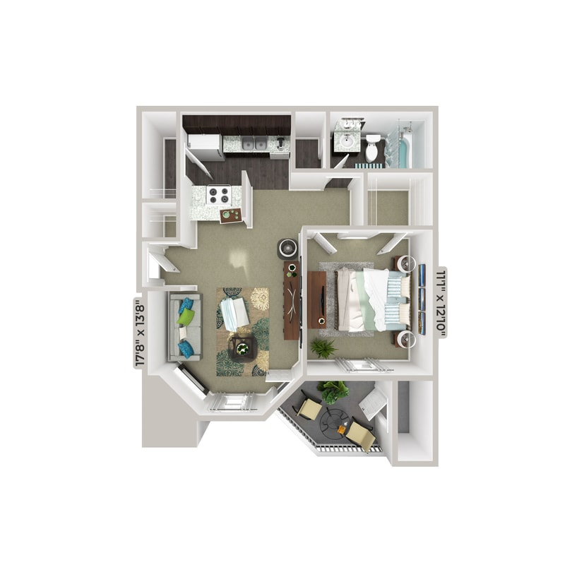 Floor Plan - A1 - Gardenia