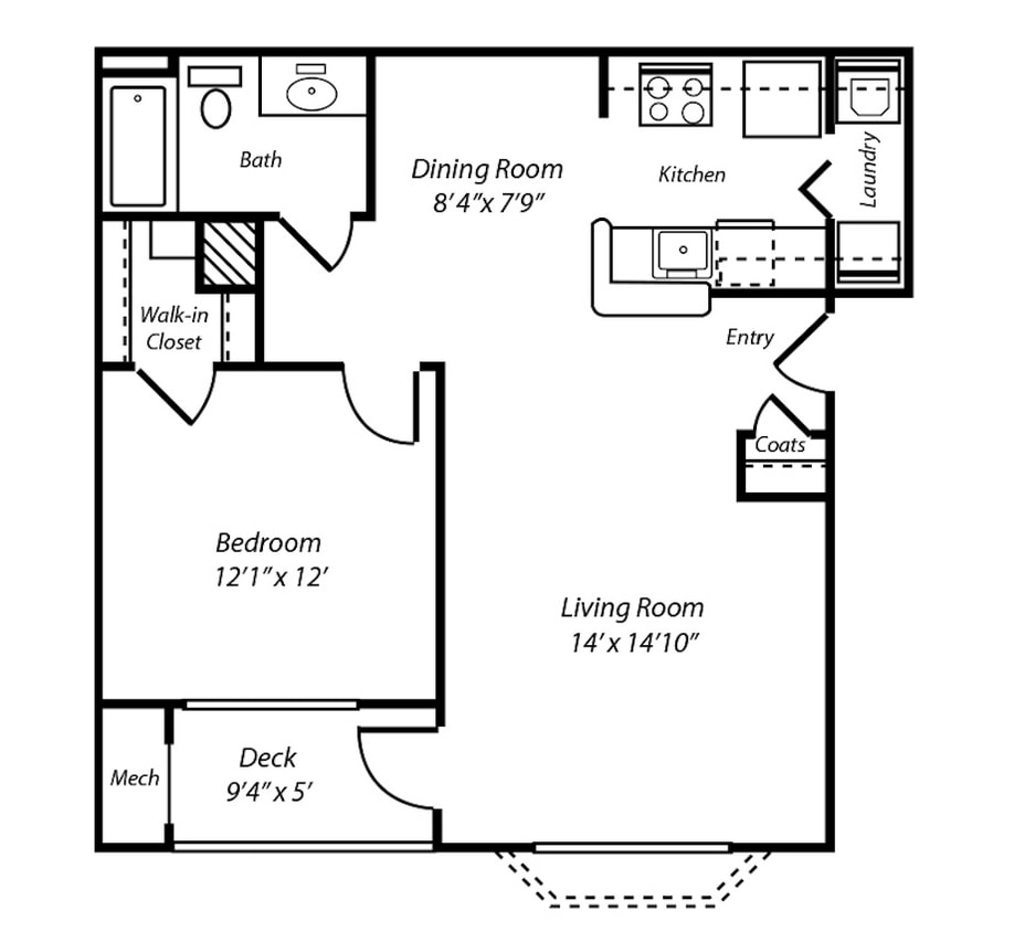 Floor Plan - A2 Suffolk Renovated