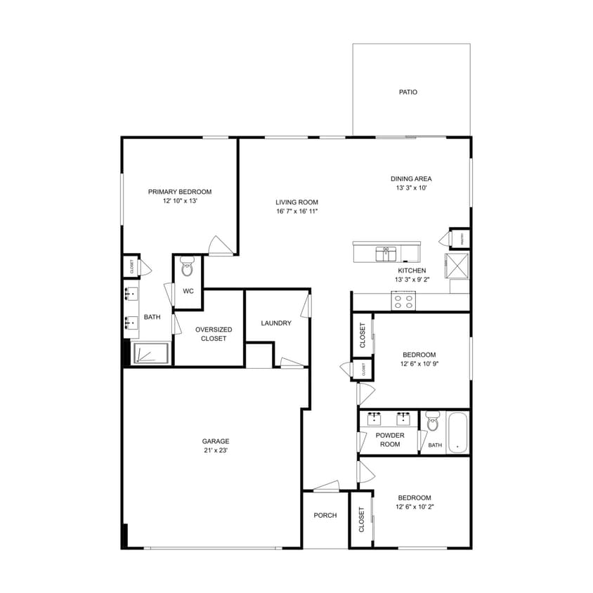 Floor Plan - Plan 2