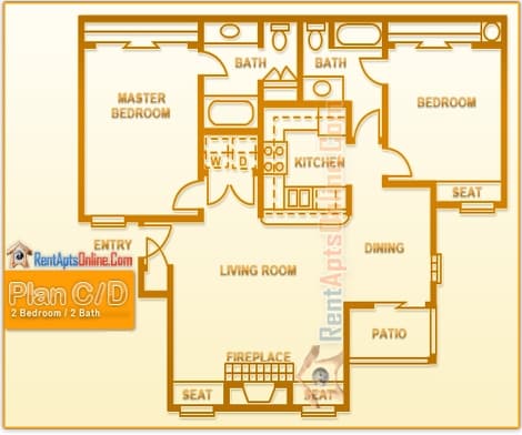 Midnight Lake - Coral