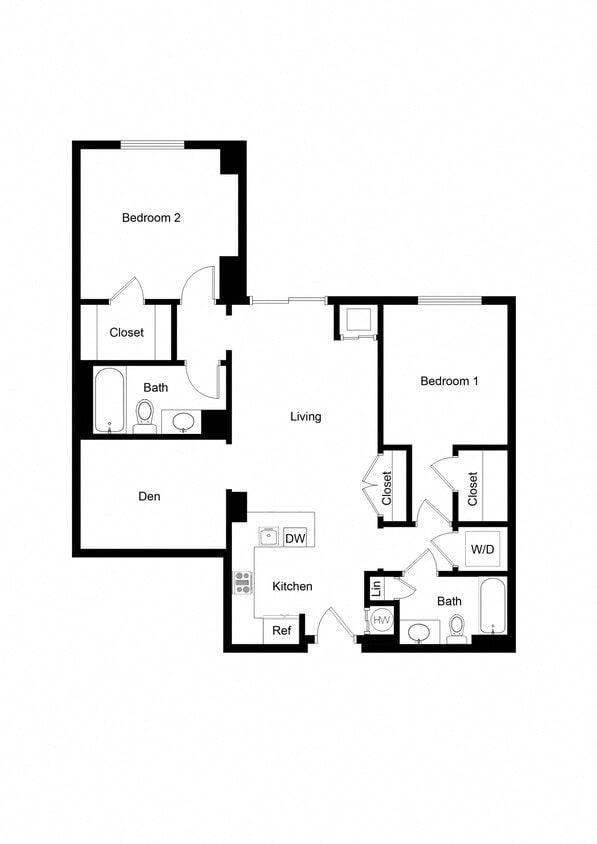 Floor Plan - Den BD02