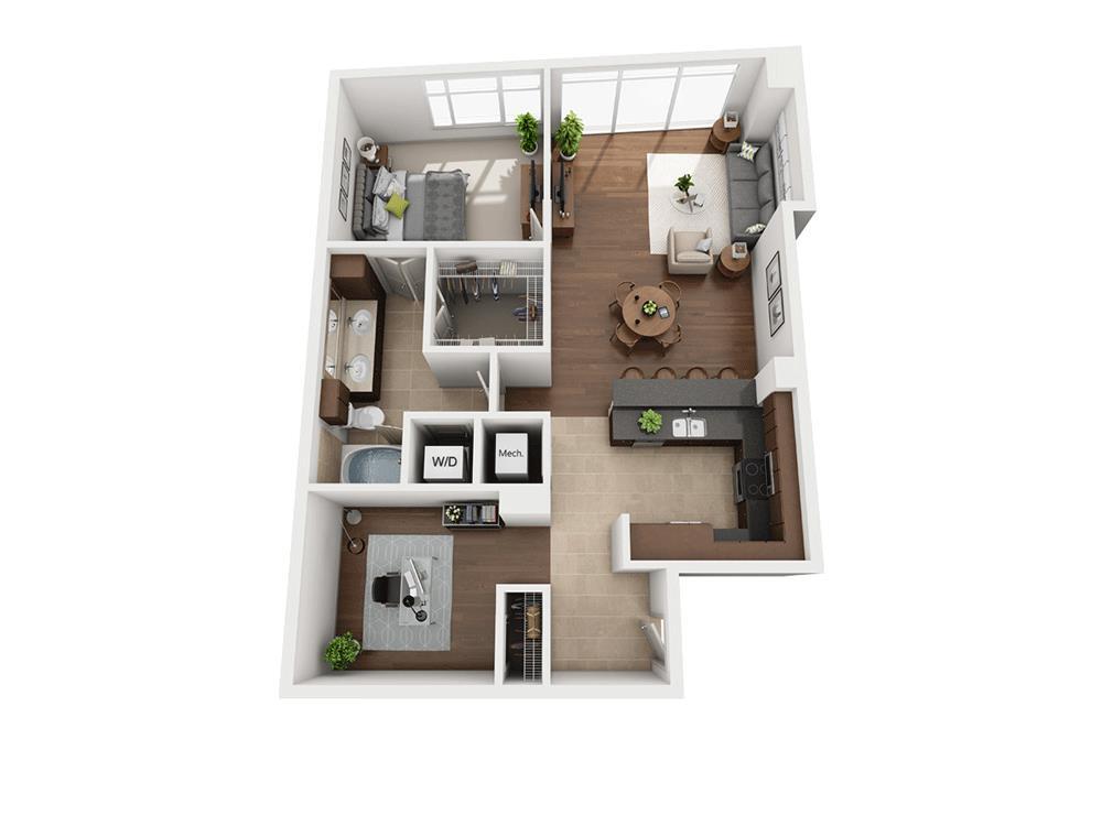 Floor Plan - Plan G (A1BD)