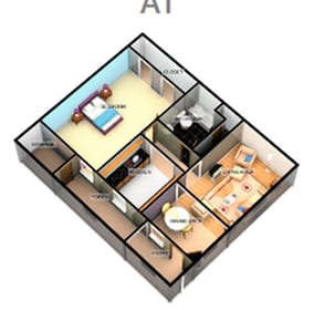 A1 Renovated Unit - A1R