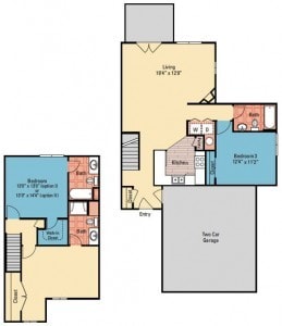 The Emerald 3 - C1 - Three Bedroom, Three Bathroom