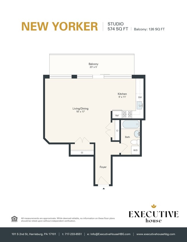 Floor Plan - The New Yorker