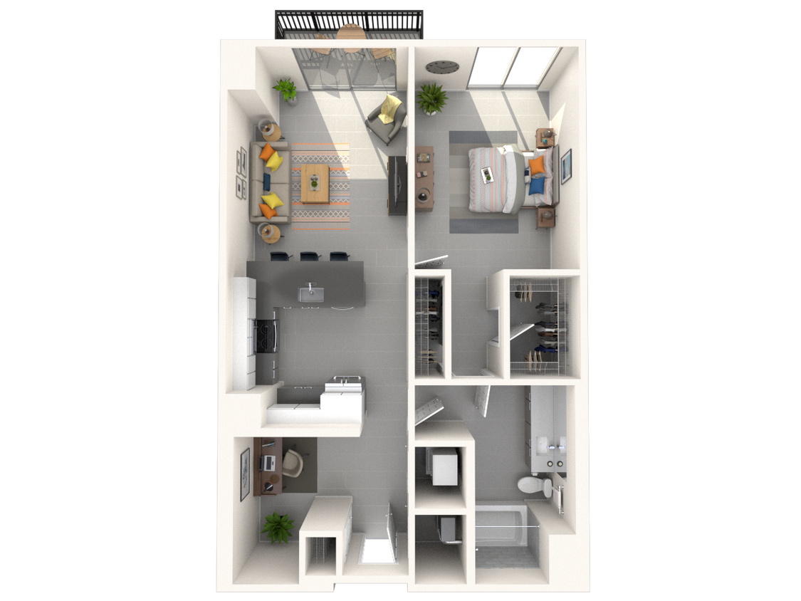 Floor Plan - AN2 - North Residence
