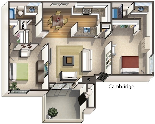 Floor Plan - Cambridge