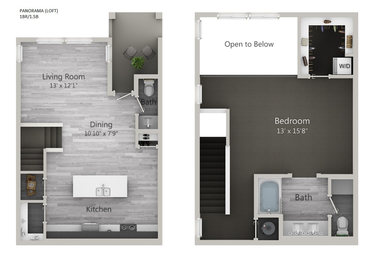 Floor Plan - Panorama Loft