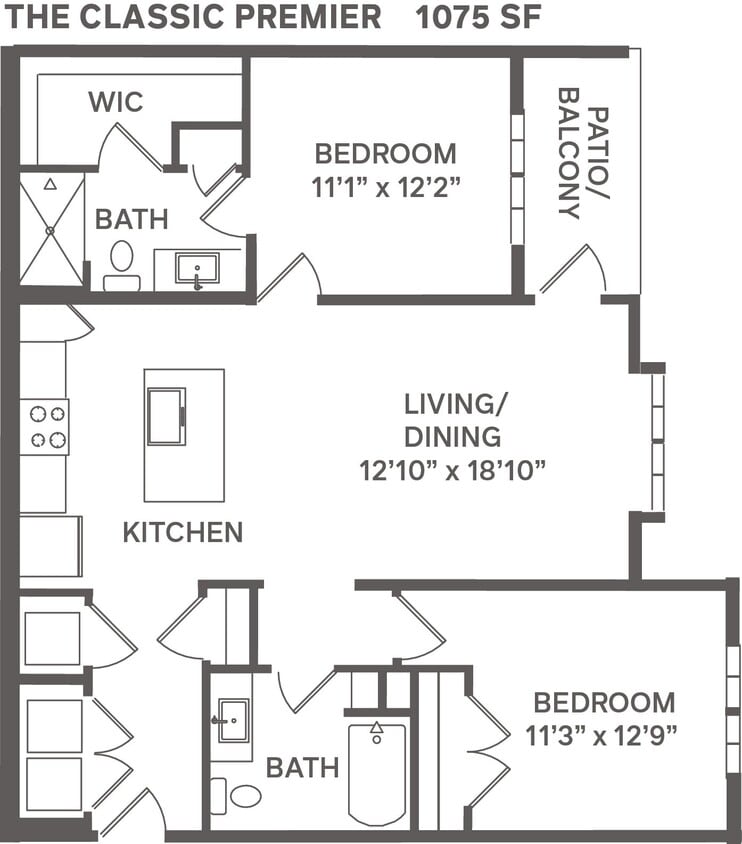 Floor Plan - Classic Premier (B1B)