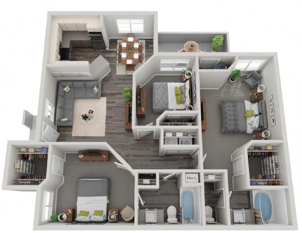 Floor Plan - 3X2