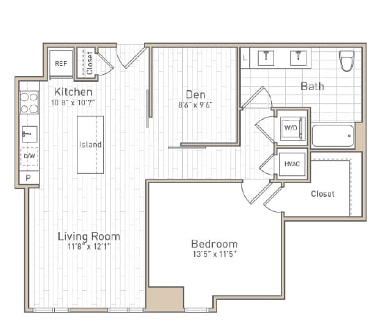 Floor Plan - A41D - Rise