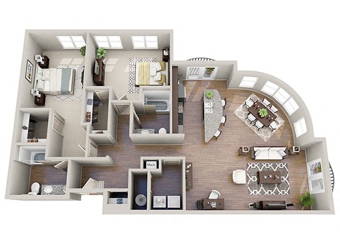 Floor Plan - The Thomas