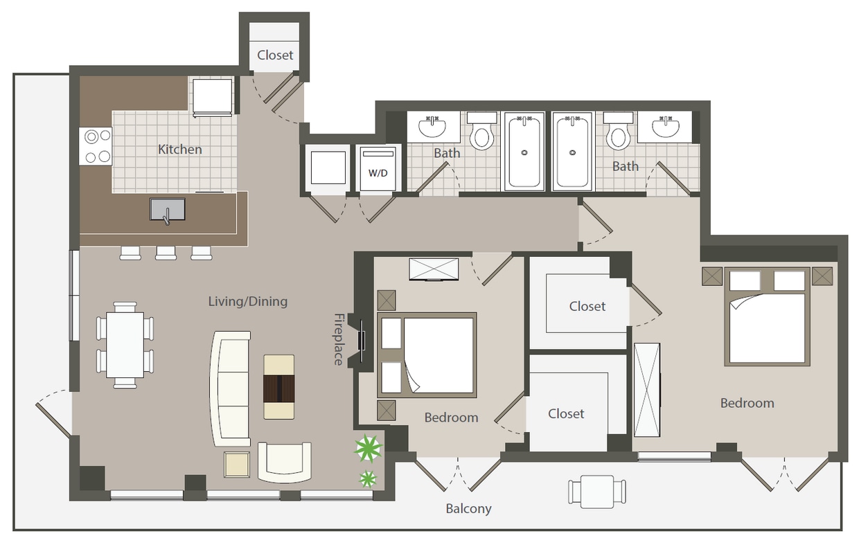 Floor Plan - 2P11