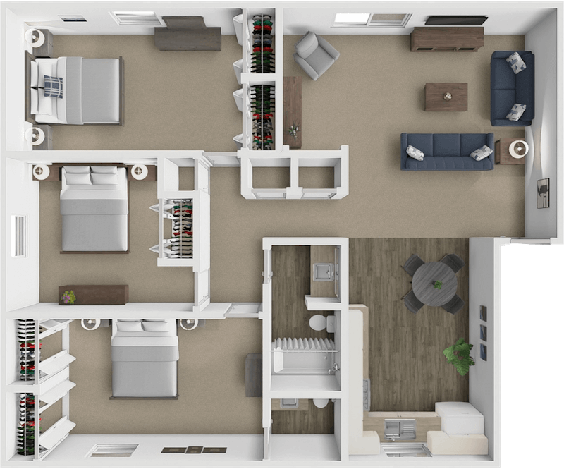 Floor Plan - The Frankland