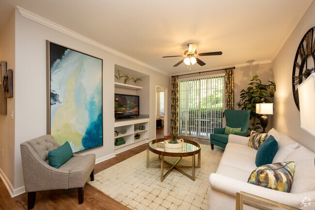 2BR, 2BA - 1,228SF - Living Room - Avonlea On The River