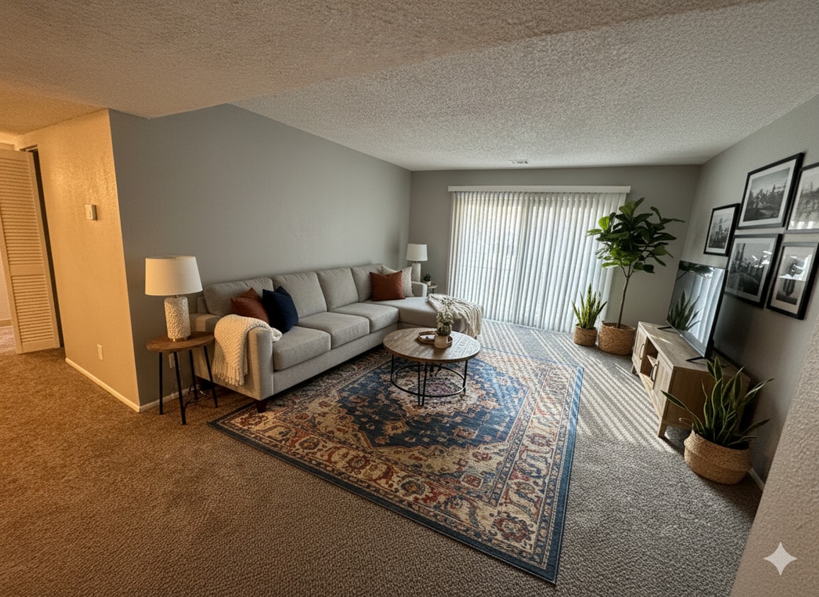 Floor Plan - 2/1.50 - [900 sf]