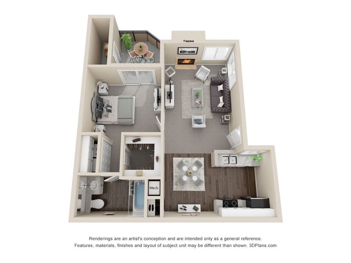 Floor Plan - Residence 1 Luxury