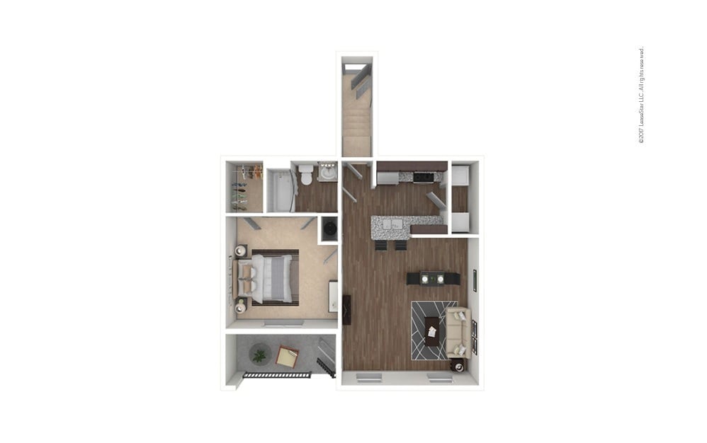 Floor Plan - A1A - First Colony