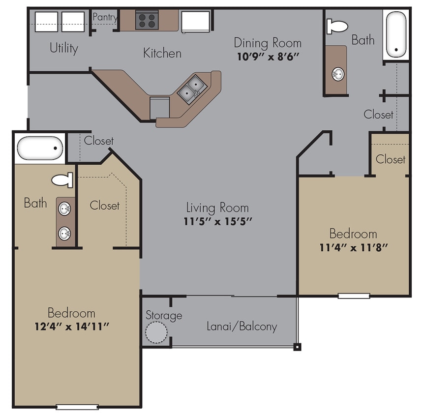 Floor Plan - Crescent