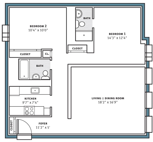Floor Plan - Style 04