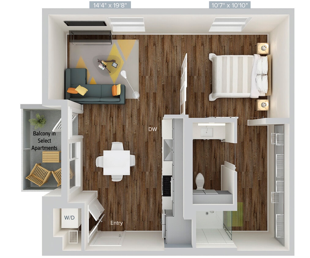 Floor Plan - A1V-649