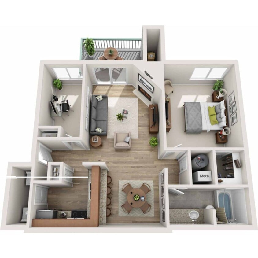 Floor Plan - Cottage-Renovated 