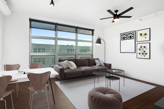 1 Bedroom Newstead: Living Room - Metropolitan Flats