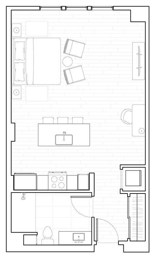 Floor Plan - STUDIO