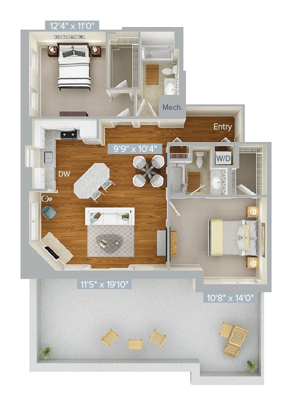 Floor Plan - B13-1186-2